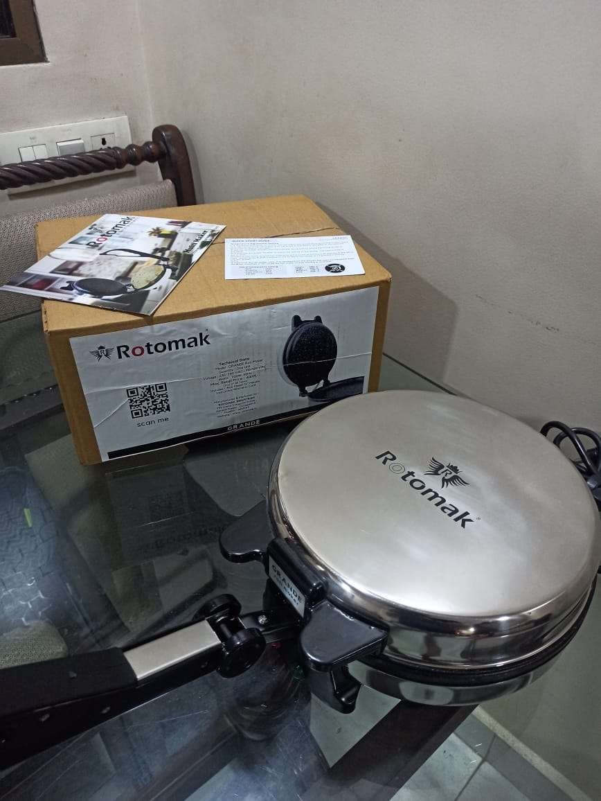 Rotomak Roti Maker Grande 10″ Rotimaker - Free Shipping in India and Free Demo